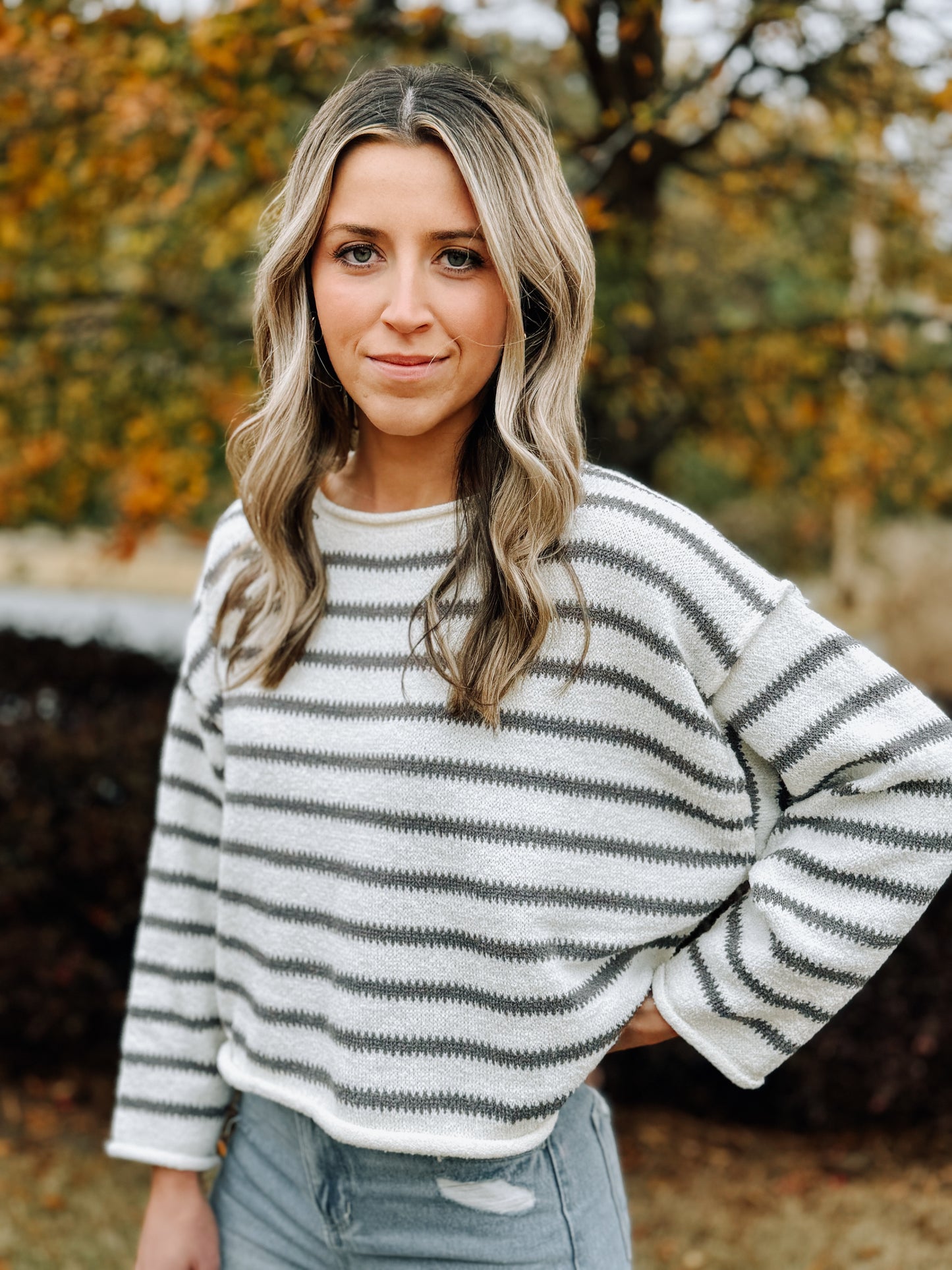 Striped Clara Sweater