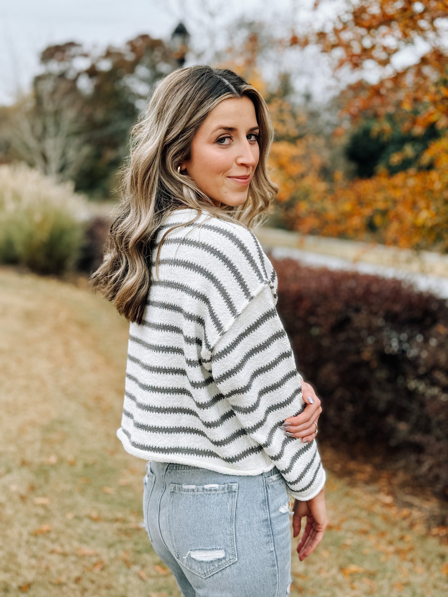 Striped Clara Sweater