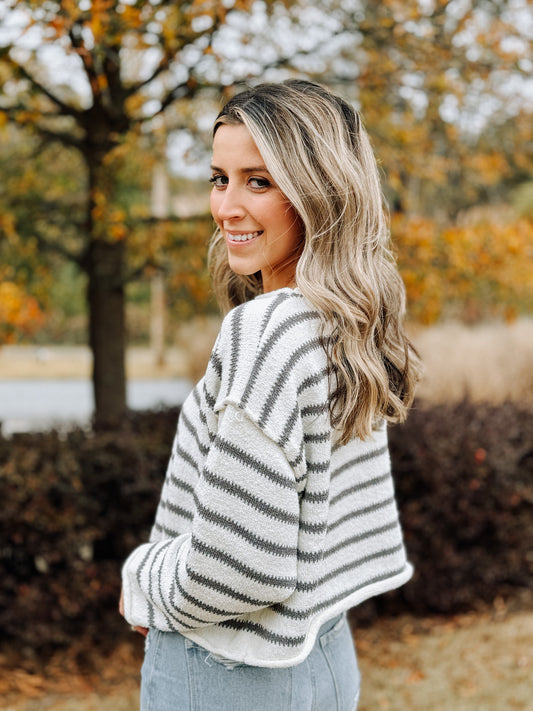 Striped Clara Sweater