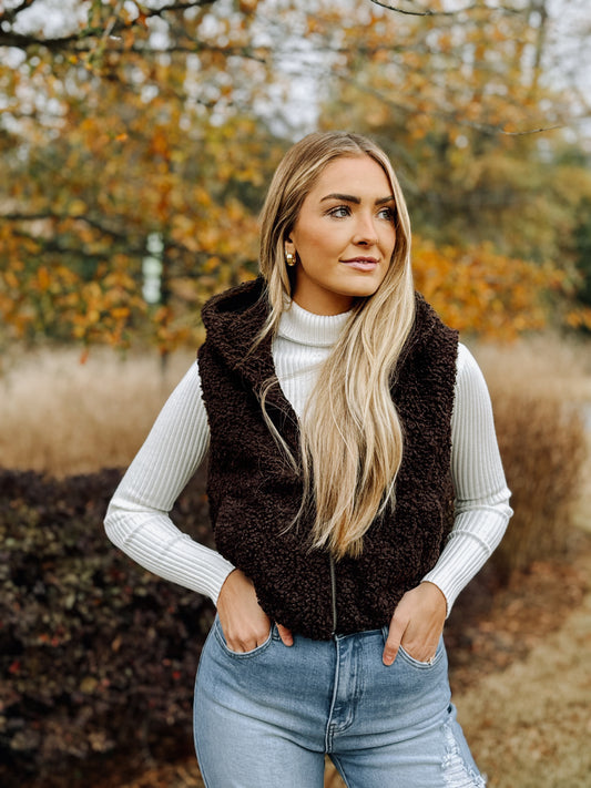 Cozy Sherpa Vest