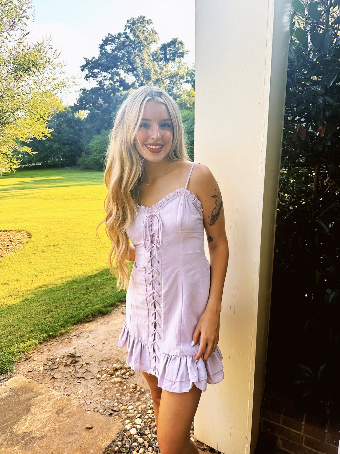 Lavender Haze Mini Dress